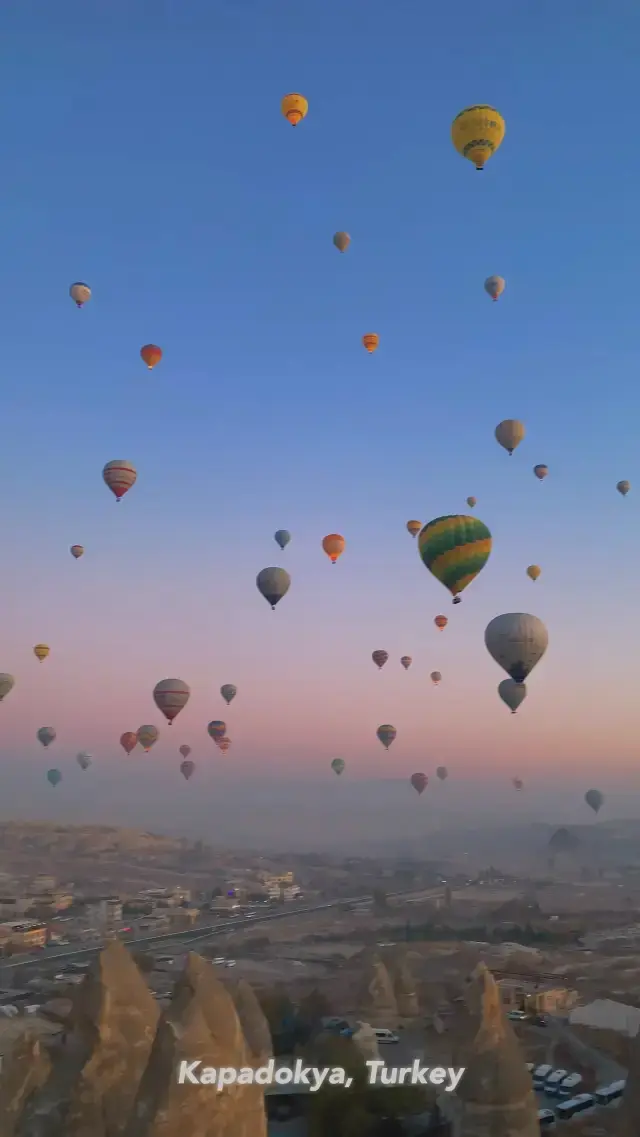 카파도키아 열기구 일출 챙겨보기 🎈 괴레메 뷰맛집