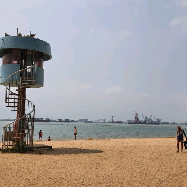 躉船景的泳灘