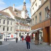 Zurich shopping street