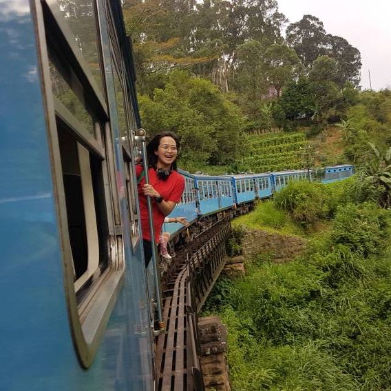 the scenic train ride Nanu Ota-Elle