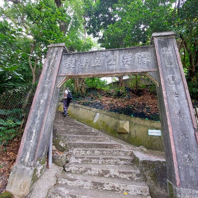 深井易行山道