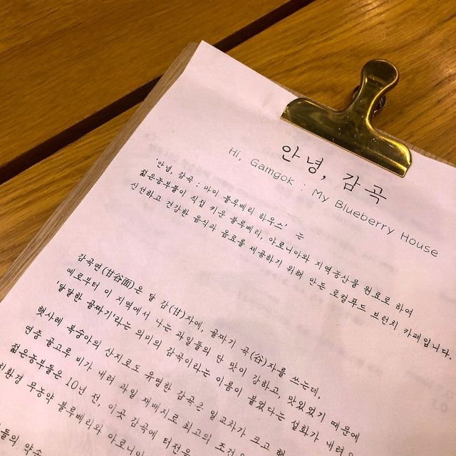 카페 뷰 무슨일이야👀 블루베리 농장 옆 예쁜 카페, 안녕감곡☕