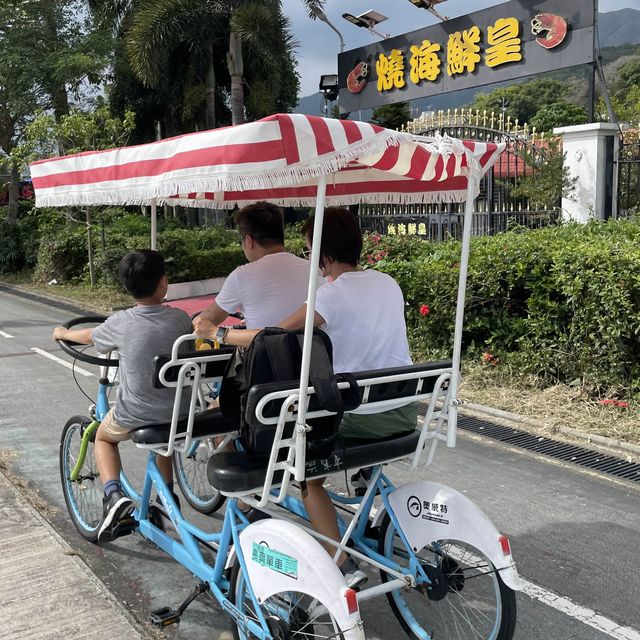 FDO at Tai Mei Tuk 🚴🏼‍♀️🚴‍♂️🏖🍔🍜