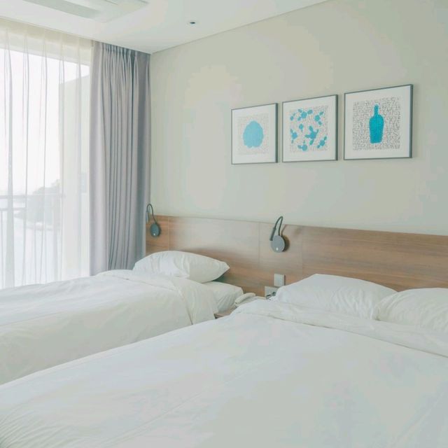 ☀️3가지 색상의 아름다운 바다를 볼 수 있는 [부산송도호텔]