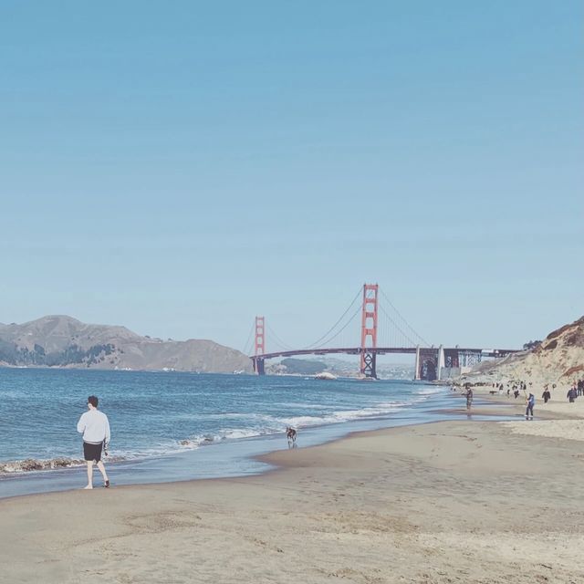 美國加州三藩市的貝克海灘