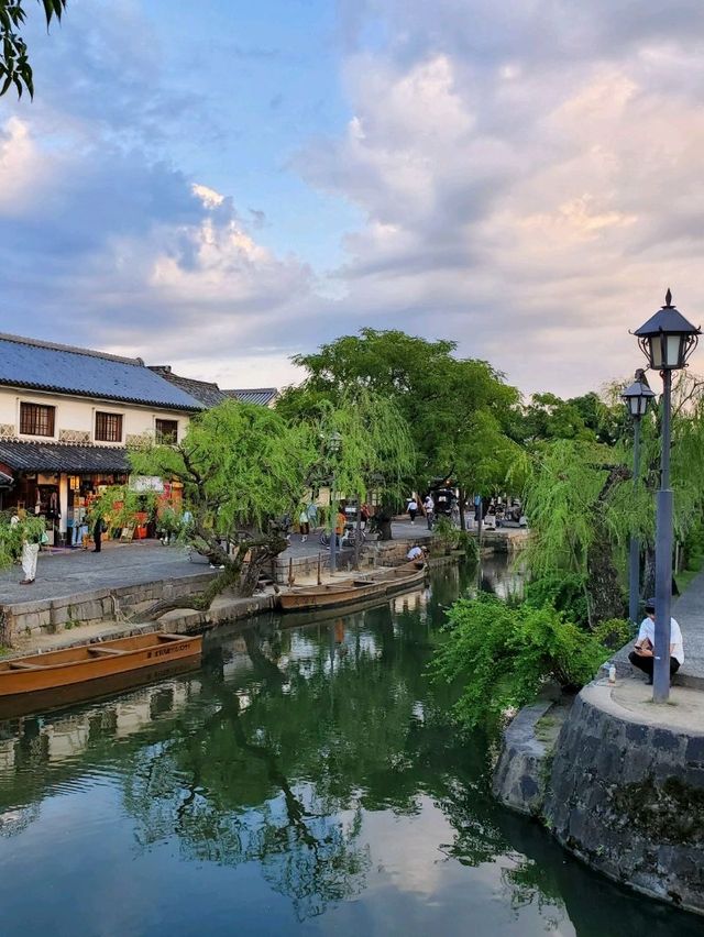 美麗如畫的日本岡山縣倉敷市 
