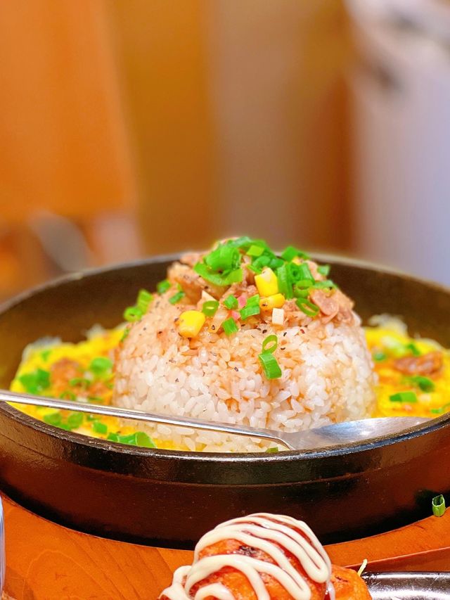 炸雞香辣撈麵