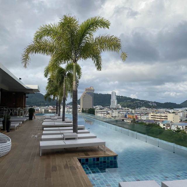 Amazing hotel with its rooftop