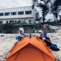 Camping on Sanmen Island