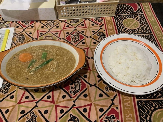 札幌　おすすめグルメ　村上カレー店のスープカレーに大満足❗️