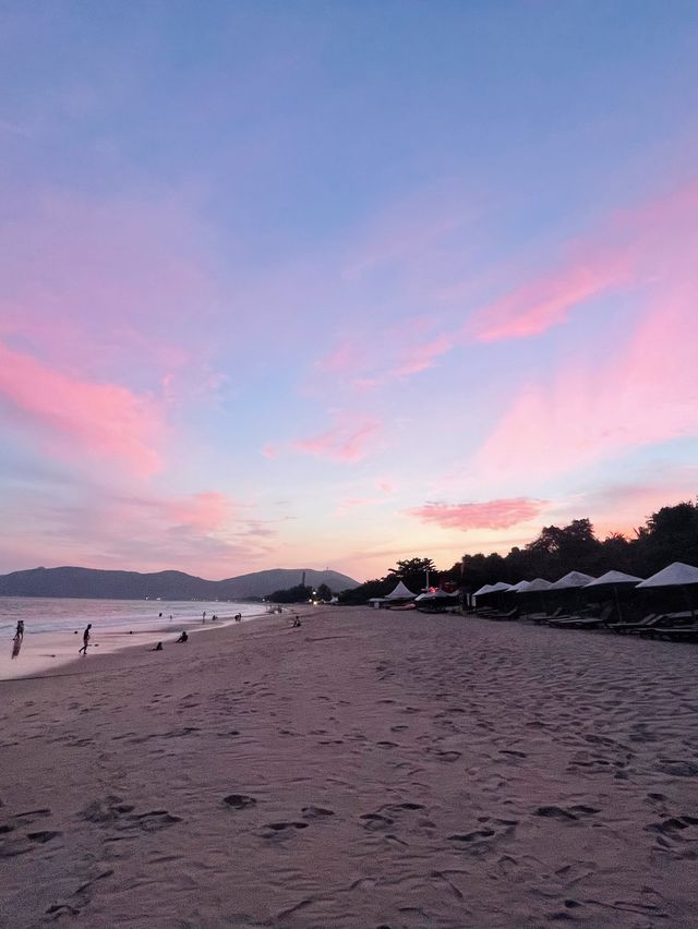 Magical Sunsets at the beach, Sanya