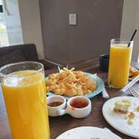 Fresh Squeezed Orange Juice & Coffee