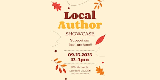 Local Author Showcase (Leesburg) | Birch Tree Bookstore