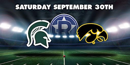 Iowa Hawkeyes vs. Michigan State - College Watch Party | The Revel Patio Grill