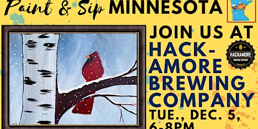 December 5 Paint & Sip at Hackamore Brewing Co. | Hackamore Brewing Company
