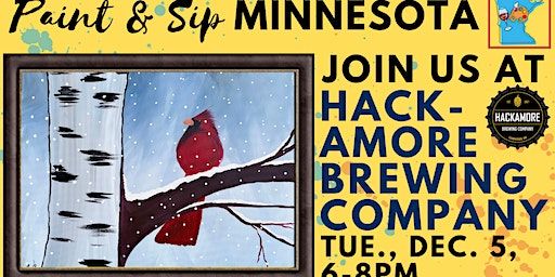 December 5 Paint & Sip at Hackamore Brewing Co. | Hackamore Brewing Company