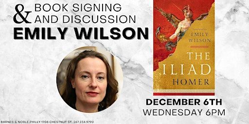 Signing and Discussion with Emily Wilson | Barnes & Noble