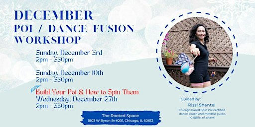 Poi / Dance Fusion @TheRootedSpace | The Rooted Space