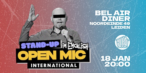 Stand-up Open Mic (ENG) Leiden | Bel Air Diner, Noordeinde, Leiden, Netherlands