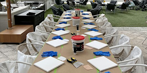 Textured Art Workshop | Bay 13 Brewery and Kitchen