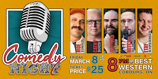 Comedy Night in Cobourg | Best Western Plus Cobourg Inn & Convention Centre