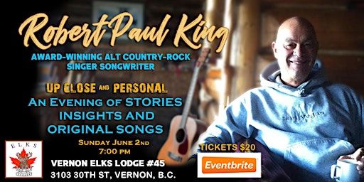 Robert Paul King in Concert | Elks Lodge No 45