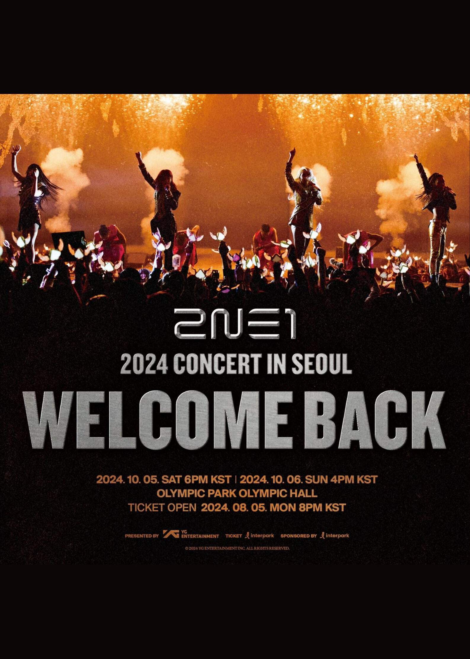 首爾 | 2NE1首爾演唱會2024 | 奧林匹克公園 奧林匹克大廳