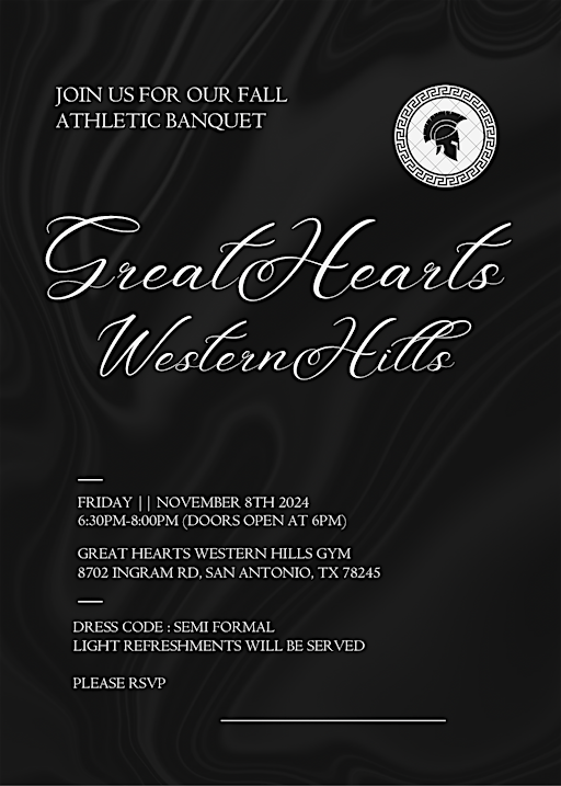 GHWH Fall Athletic Banquet | 8702 Ingram Rd