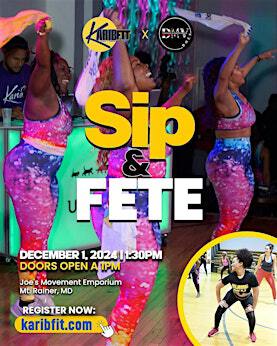 Sip & Sweat Caribbean Dance Fitness POP-UP Class | Joe's Movement Emporium