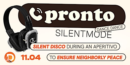 PRONTO - SILENT DISCO @DrinBZ | DRIN