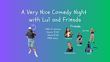 A Very Nice Comedy Night with Luī and Friends | Curly Bar