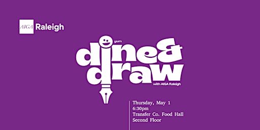 AIGA Raleigh Presents: Dine & Draw | Transfer Co. Food Hall