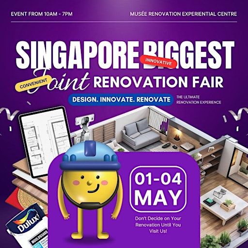 Singapore Biggest Joint Renovation Fair | 51 Ubi Ave 1