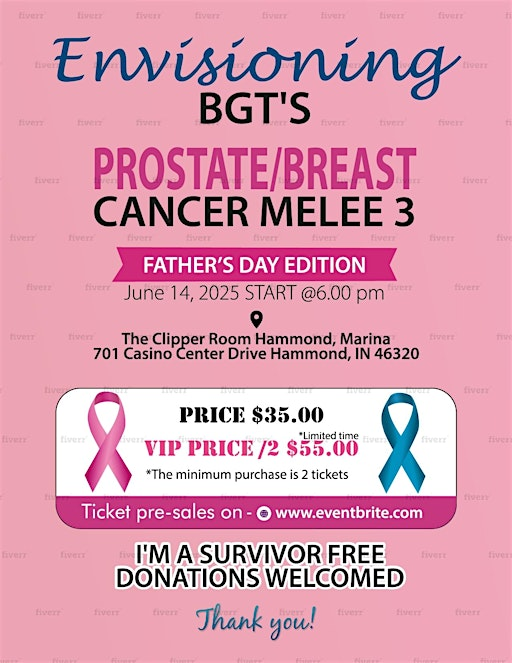 Envisioning BGT's Prostate/Breast Cancer Melee 3 Father's Day Edition | Hammond Marina
