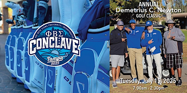 Demetrius C. Newton Conclave Golf Classic Tournament | Ardea Golf and Country Club
