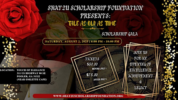 Shay2U Scholarship Gala | A Touch of Elegance Event Venue & Tots Party Center, LLC