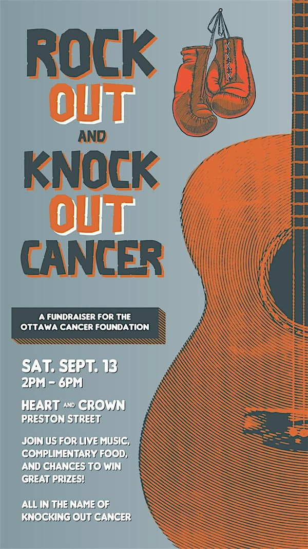 Rock Out and Knock Out Cancer | Heart & Crown - Preston