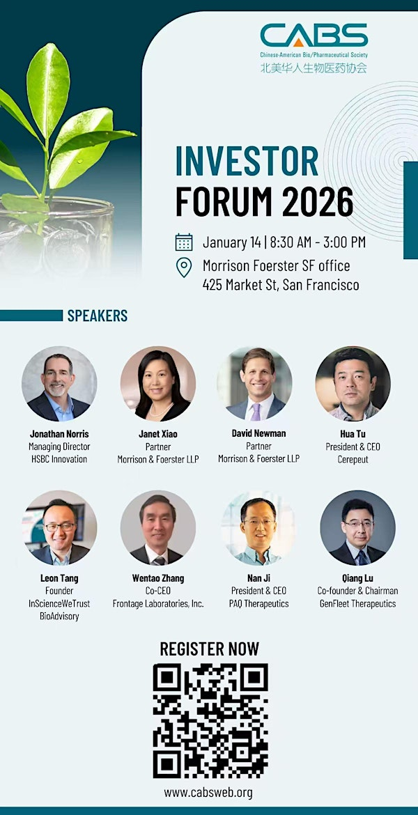 WELCOME  TO THE 2026 CABS INVESTOR FORUM | 425 Market St