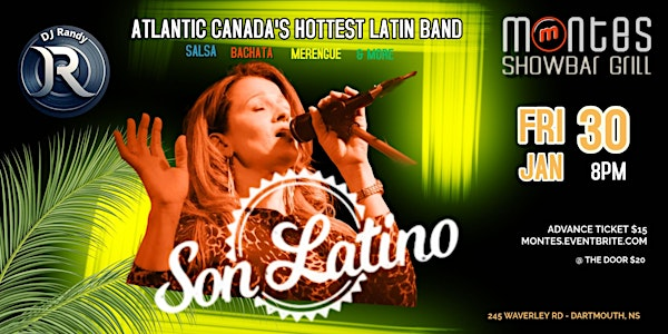 Latin Dance Party with SON LATINO | Monte's Showbar Grill