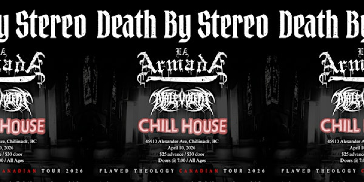 DEATH BY STEREO w/ La Armada & Malevolent @ The Chill House | Chill House