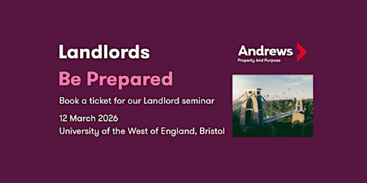 Landlord Seminar - Be Prepared for the coming changes | Enterprise Park 1 - UWE Bristol