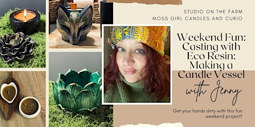 Casting with Eco Resin: Candles and Flower Pots | Studio on the Farm