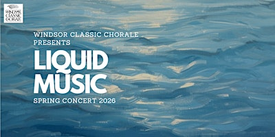 Liquid Music | Alan Wildeman Centre for the Creative Arts