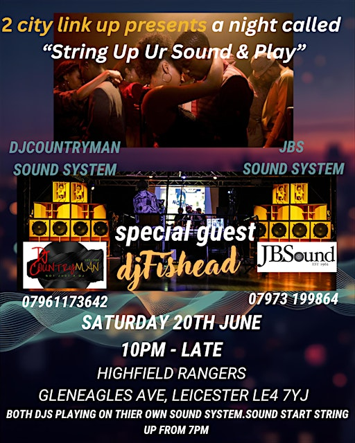 String Up Ur Sound & Play | Highfield Rangers Football and Cricket Club Club