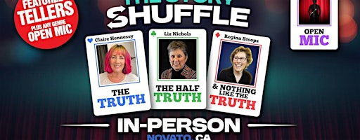 The Story Shuffle Saturday, June 13th, 7:00 PM | Courtyard by Marriott Novato Marin/Sonoma