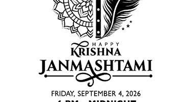 Sri Krishna Janmashtami Celebration 2026 – ISKCON Laguna Beach | ISKCON Laguna Beach