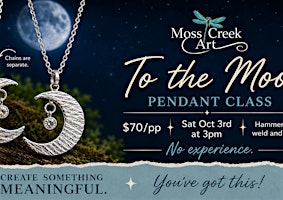 To the Moon Pendant Class | 315 Bridge St
