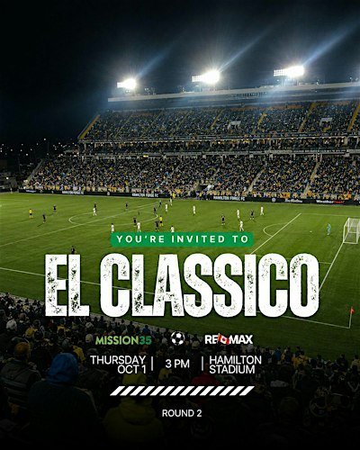 El Classico Round 2: Mission35 vs. Remax | Hamilton Stadium