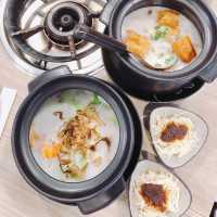 新鮮又美味的粥品🤤😋 Twelve Basket Congee Hot Pot Sun Yat-Sen 十二籃粥火鍋 逸仙店