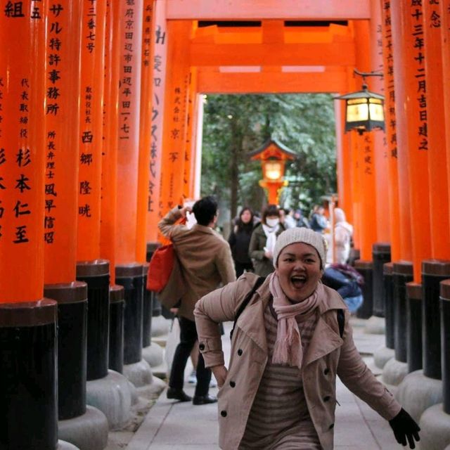 Together at Torii gate, Japan